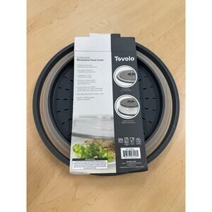 Tovolo Collapsible Microwave Splatter Cover 10.5" Charcoal